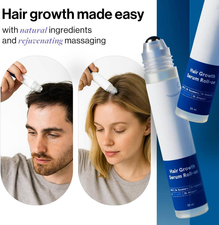 Rosemary Hair Growth Serum Roll On